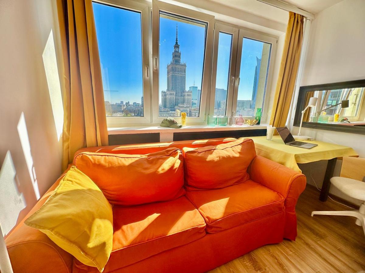 Super Apartament Brown 2X Metro Nowy Wifi Netflix Spotify Panorama Miasta Warsawa Bagian luar foto
