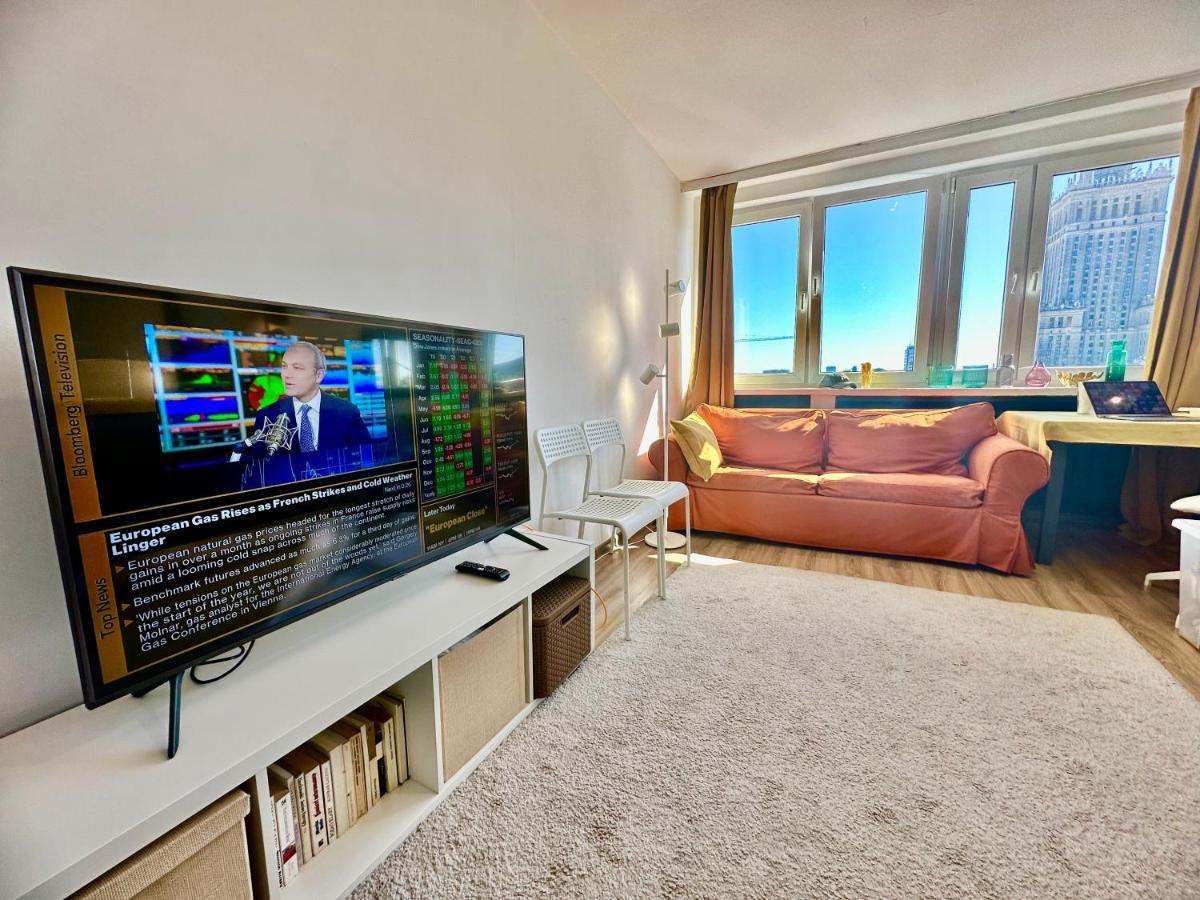 Super Apartament Brown 2X Metro Nowy Wifi Netflix Spotify Panorama Miasta Warsawa Bagian luar foto