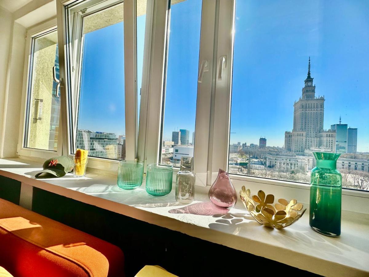 Super Apartament Brown 2X Metro Nowy Wifi Netflix Spotify Panorama Miasta Warsawa Bagian luar foto